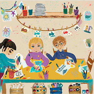 Orestes and the art school-Ο Ορέστης και τα Χ(ρ)ώματα